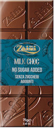 Milk chocolate bar No Sugar 75g