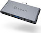 Adam Elements Casa Hub i4 USB-C Docking Station mit HDMI 4K PD Gray