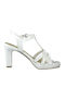 Sandals Anatomic from Patent Leather White