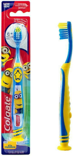 Colgate Kinderzahnbürste Für 6+ Jahre Gelb-Blau