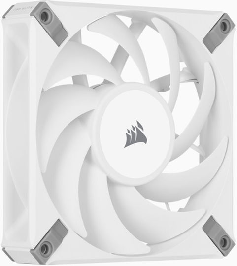 Corsair AF120 Elite High-Performance Case Fan 1850rpm 59.1cfm Without LED Lighting And 4-Pin PWM Connection White