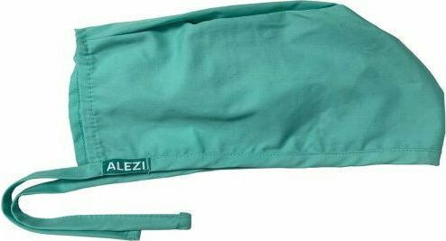 Alezi Men's Turquoise Surgical Cap Cotton and Polyester