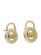 Michael Kors Premium Earrings made of Silver Gold Plated with Stones & Pearls