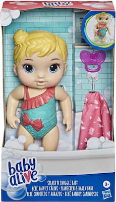 Hasbro Baby Alive: Splash 'n Snuggle Baby (Blonde) (E8721)