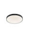 Wofi Dubai Modern Metal Ceiling Light with Integrated LED 45pcs Black