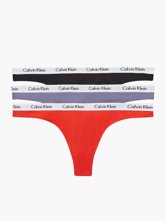 Calvin Klein Βαμβακερά Damen Zeichenfolge 3Pack...