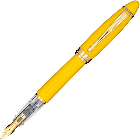 Aurora Ipsilon Demo Writing Pen Yellow made of Steel