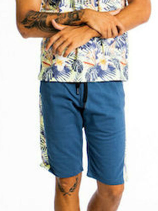 Paco & Co Men's Athletic Shorts Blue
