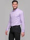 Harmony Long-sleeved Cotton Shirt lilac