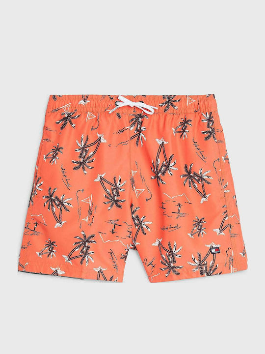 Tommy Hilfiger Παιδικό Μαγιό Βερμούδα / Σορτς Πορτοκαλί