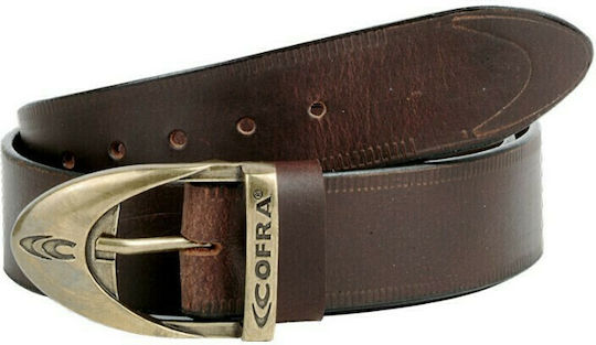 Cofra Men's Leather Belt Brown