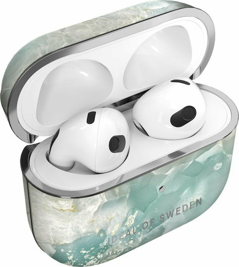 iDeal Of Sweden Printed Plastic Case Azura Marble for Apple AirPods 3