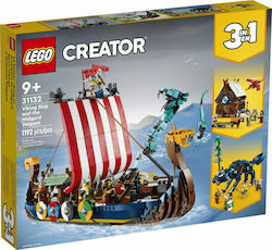 Lego Creator Viking Ship and the Midgard Serpent for 9+ Years