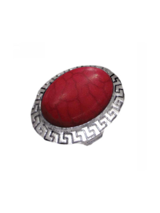 Women's Silver Ring with Stone