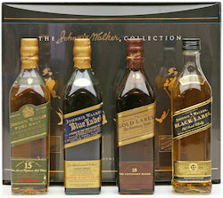 Johnnie Walker Geschenkbox Collection 4Stück 200ml Johnnie Walker Geschenkbox Collection 4Stück 200ml