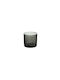 Atmosphera Bubble Kerzenhalter Glas Graues 12,5x12,5x11,5cm