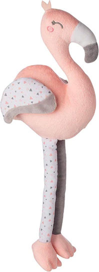 Saro Ζωάκι Flamingo από Ύφασμα με Ήχους για Νεογέννητα