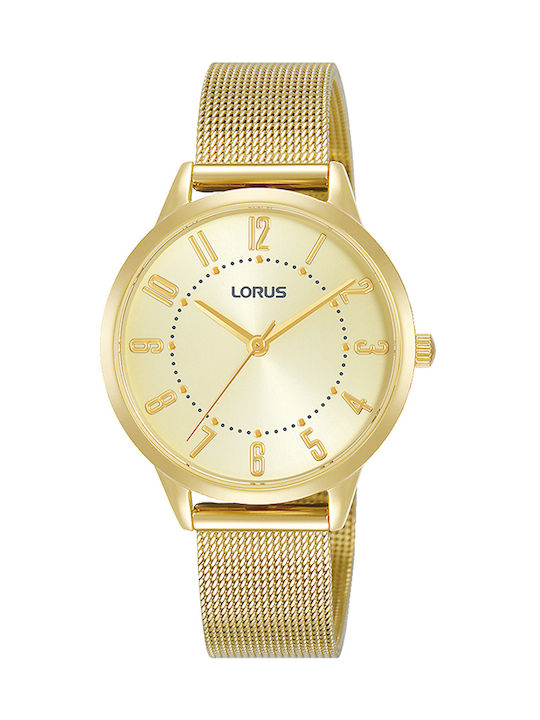 Lorus Watch with Gold Metal Bracelet