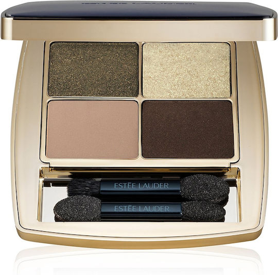 Estee Lauder Luxe Quad Refillable Lidschattenpalette in fester Form 06 Metal Moss 6gr