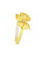 Mom & Dad Yellow Kids Headband with Bow