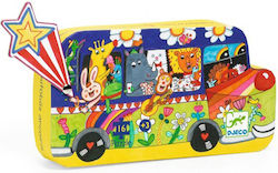 Παιδικό Puzzle The Rainbow Bus 16pcs για 3+ Ετών Djeco