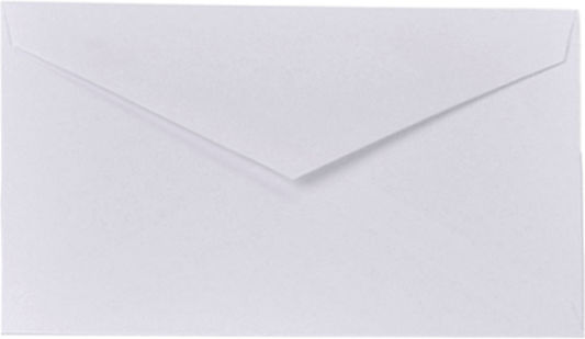 Metron Envelope Correspondence with Adhesive 1pcs in White Color