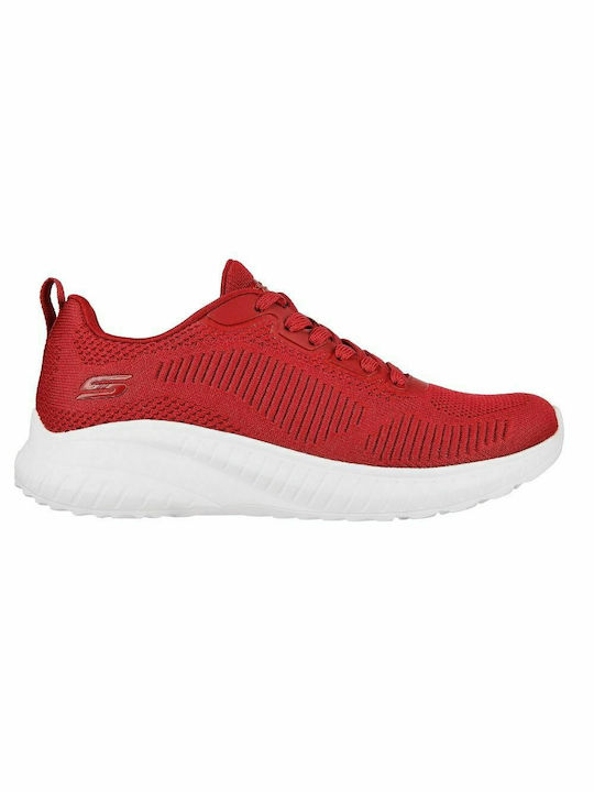 Skechers Bobs Squad Chaos Sneakers Red
