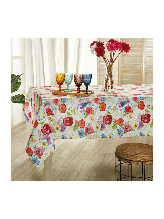 Whitegg Z114 Cotton Tablecloth Multicolour 140x180cm