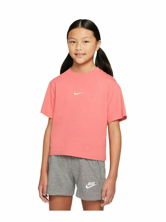 Nike Kids' T-shirt Pink SPORTSWEAR