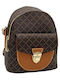 La tour Eiffel Women's Bag Backpack Brown