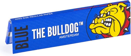 The Bulldog Amsterdam Blue Листчета за свиване на цигари Slim King Size 33 листове 1бр