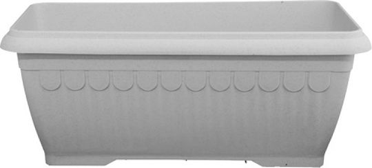 Miltoplast Olympos Planter Box Plastic Granite Miltoplast Olympos Planter Box Plastic Granite