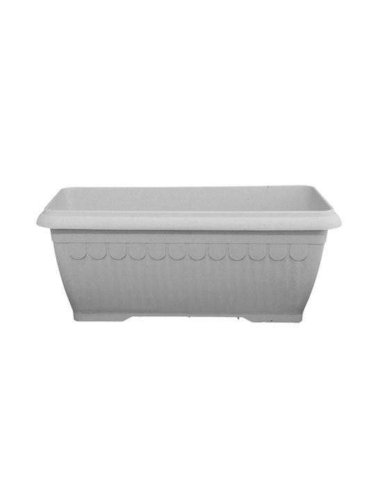 Miltoplast Olympos 461 Planter Box 60x33cm Granite