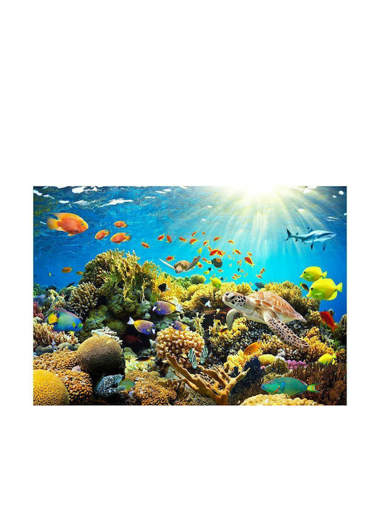 Self-adhesive Wall Mural Underwater Land 98x70cm