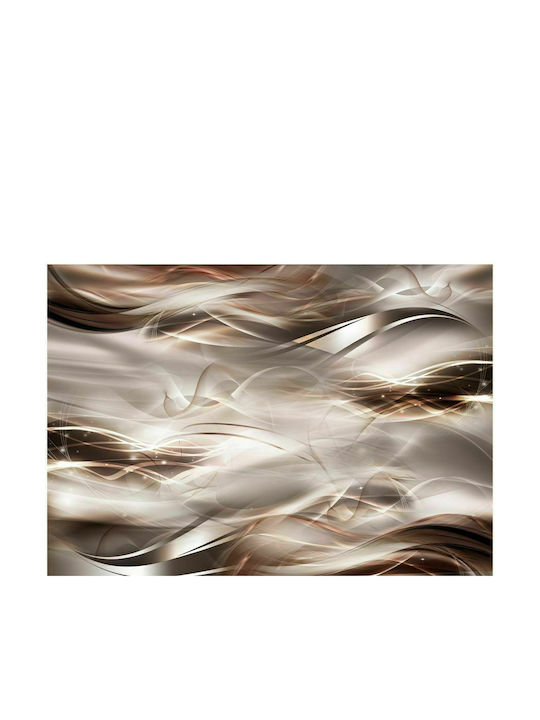 Self-adhesive Wall Mural Umber Waves 343x245cm