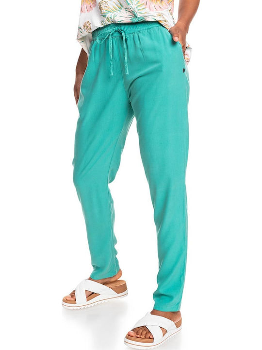Roxy Bimini Women's Fabric Trousers with Elasti...
