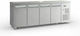 Inox Dobros Gewerbliche Gefrierschrank Inox mit 4 Türen 610lt P225 x B60 x H87cm