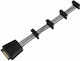 Silverstone 15-Pin Sata - 15-Pin Sata Cable Μαύρο SST-CP06-L