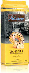 Maestro Massimo Snack Ciambella Donut with Flavour Μπανάνα 300gr 1pcs