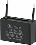 Polypropylene Capacitor 1uF 450V 03.006.0070