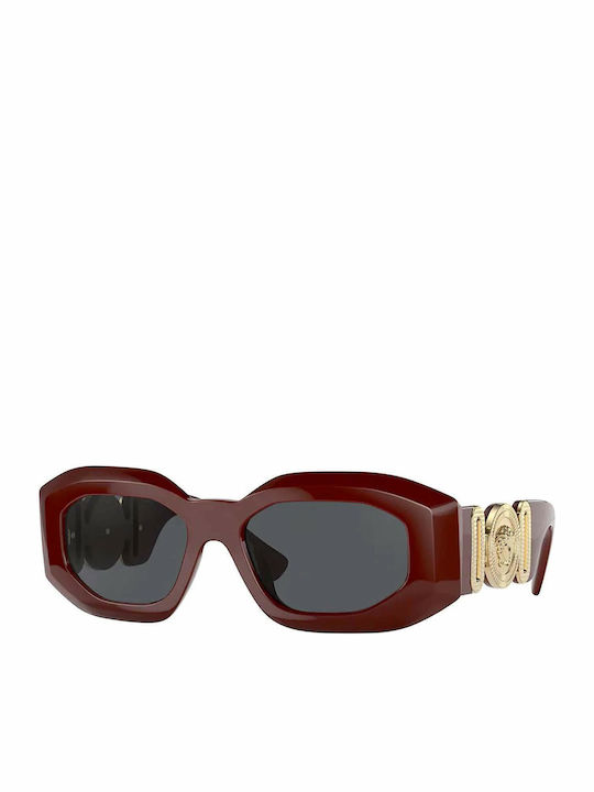 Versace Women's Sunglasses with Burgundy Horn-R...
