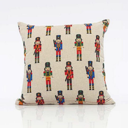 Eurolamp Christmas Decorative Pillow Square Multicolour 40x40cm