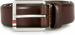 Tommy Hilfiger Men's Leather Belt Brown