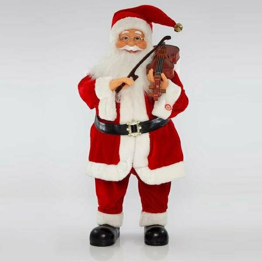 Santa Claus with Moving and Music Red 80cm