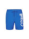 O'neill Men's Swimwear Shorts Light Blue with Patterns