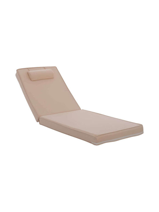 Freebox Sun Lounger Cushion Chios Beige 192x59cm.