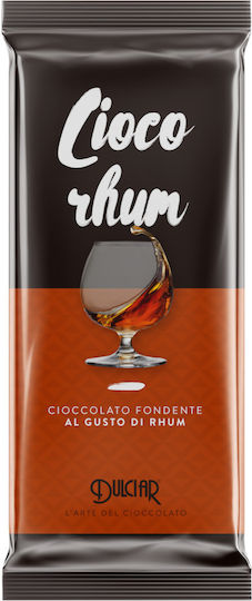 Dulciar Ciocorhum Chocolate Dark Rum with 49% Cocoa 100gr