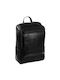 The Chesterfield Brand Men's Leather Backpack Black 17.9lt