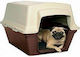 Resti Dog House Plastic Indoor Brown 101x73x75cm