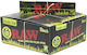 Raw Organic Hemp Black Zigarettenpapiere King Size 32 Blätter 50Stück